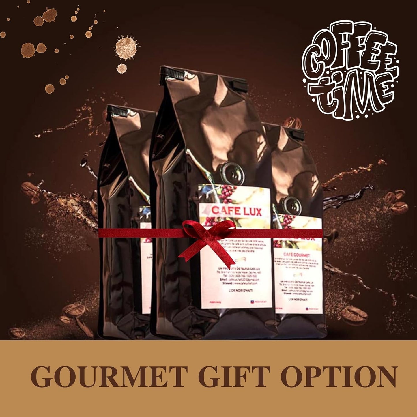 CAFE CHOUCOUNE LUX GOURMET GROUND HAITIAN COFFEE- DRINK