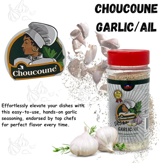 CHOUCOUNE GARLIC COARSE GROUND WITH PARSLEY