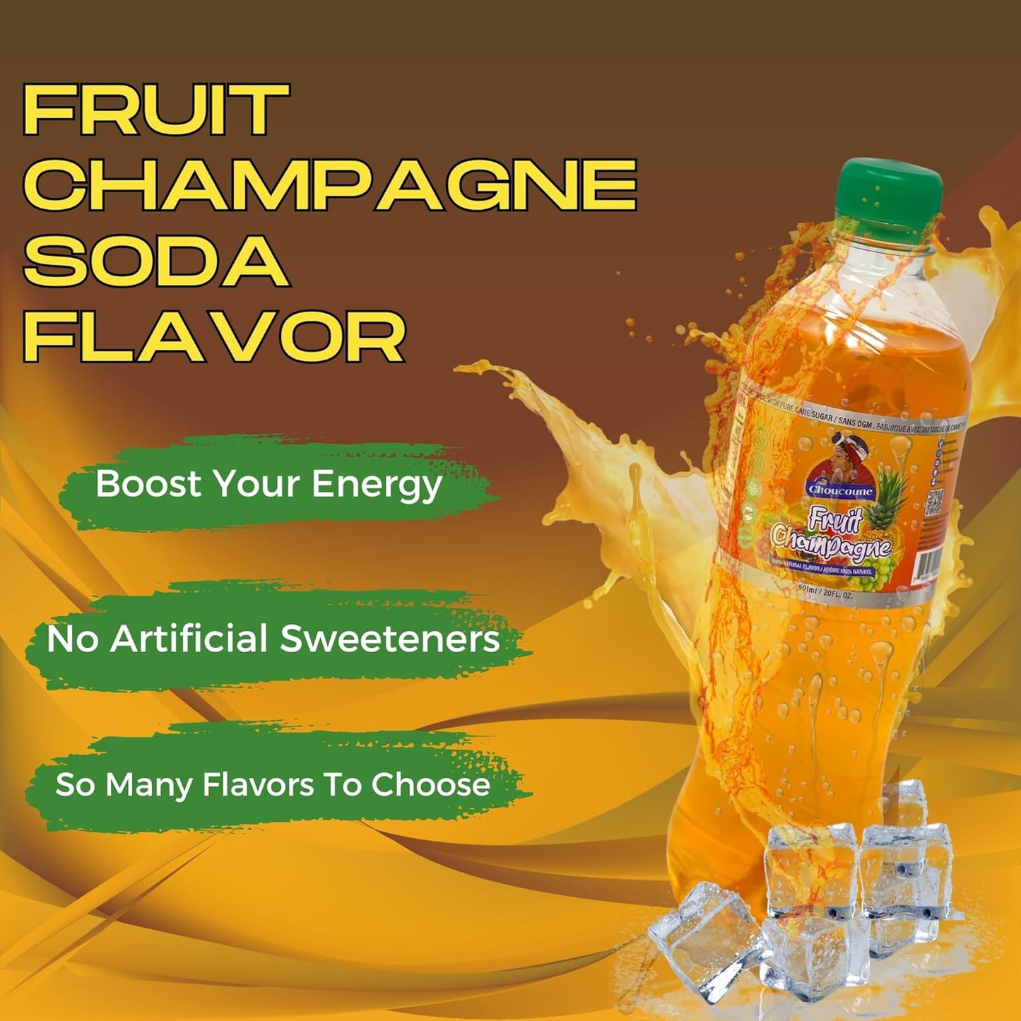 KOLA CHOUCOUNE DRINK -  FRUIT CHAMPAGNE